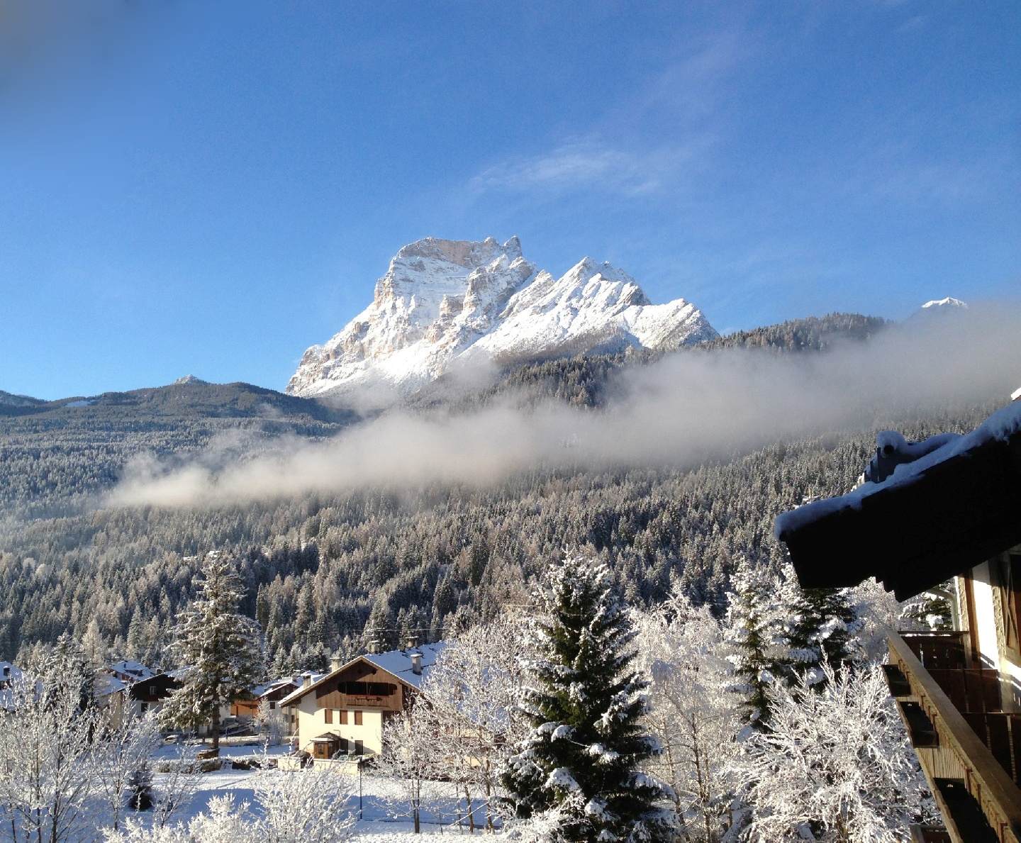 Winter view - Parkhotel Ladinia - San Vito di Cadore